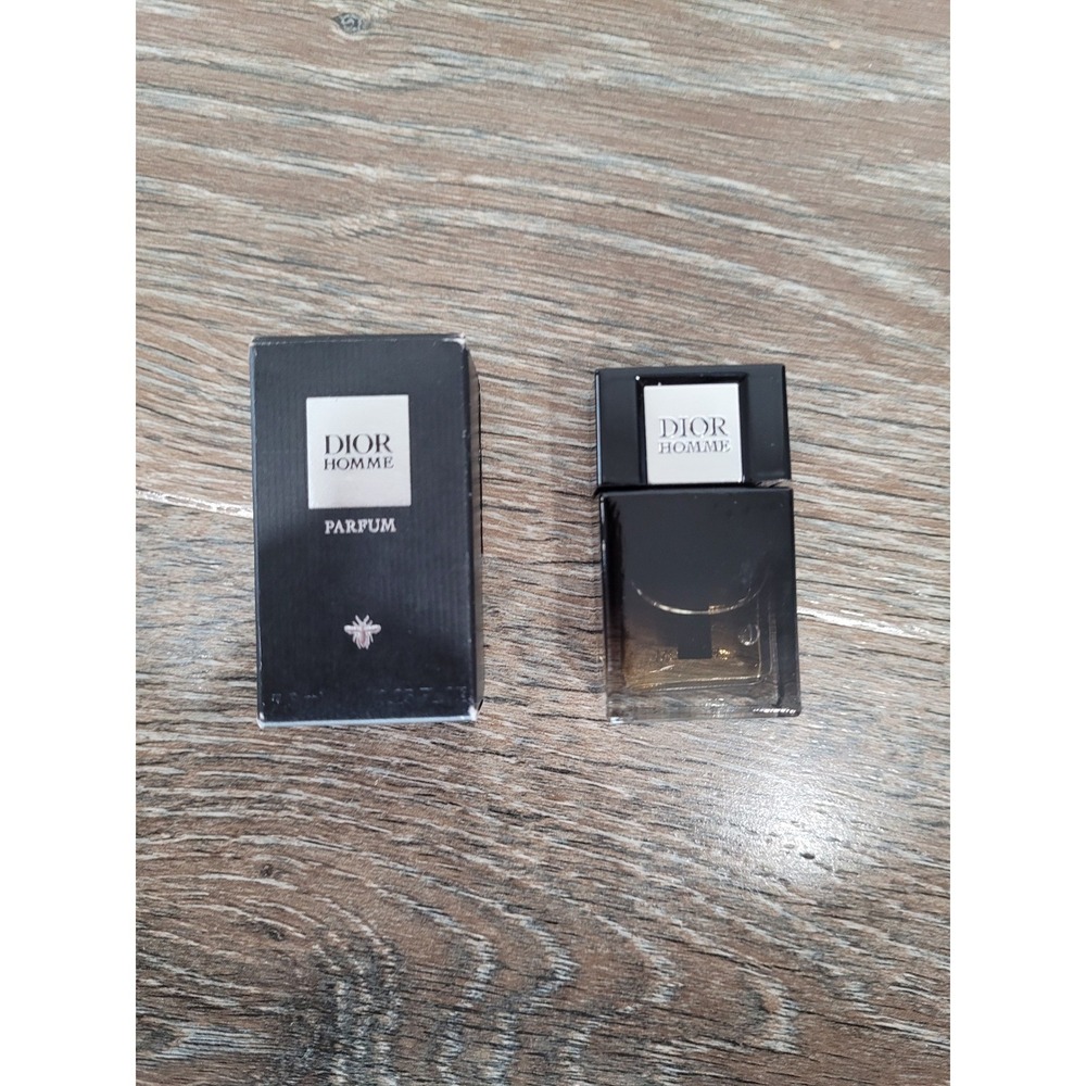 Dior Homme Parfum Miniature Splash Men 1ml 0.03oz Fragrance Travel Size Box